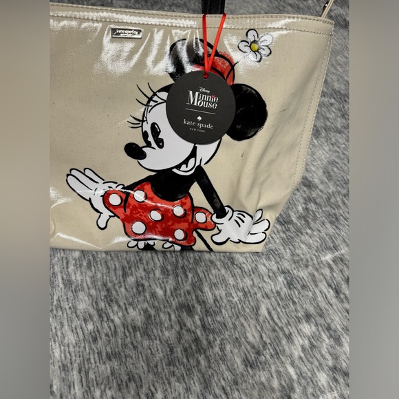 New Kate Spade Minnie Mouse Francis Tote - Picture 3 of 10